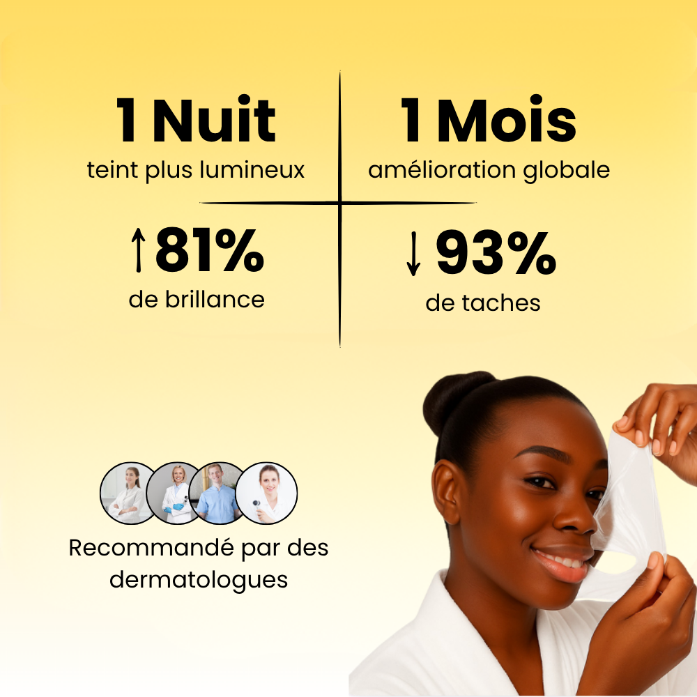 Masque de nuit au Curcuma & Acide Kojique